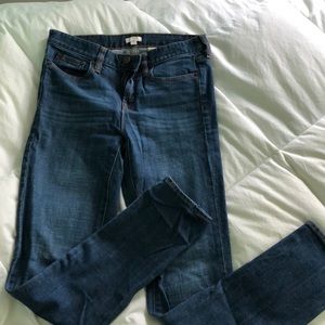 J Crew Medium Wash Skinny Jeans